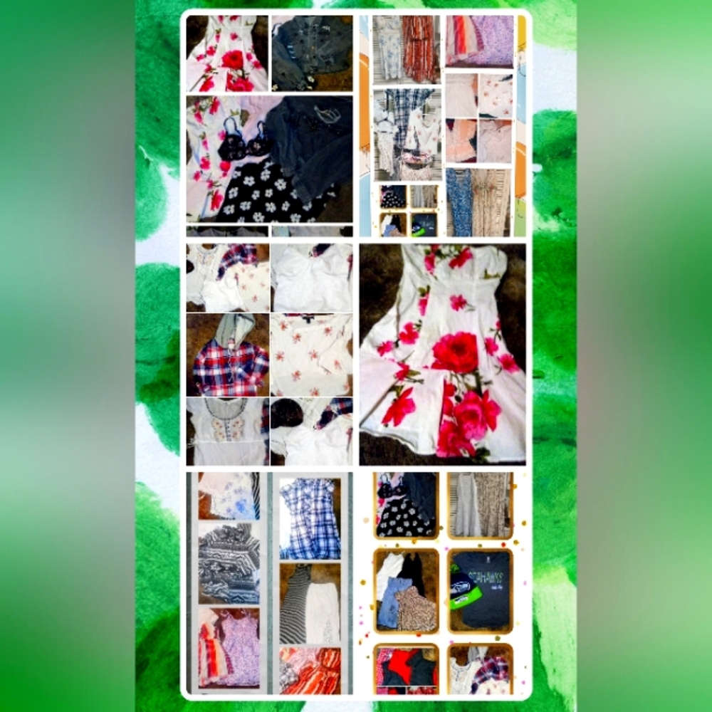 Huge Trendy fabulous size S Lot!15 tops,12 spring/summer dresses,jacket,vest